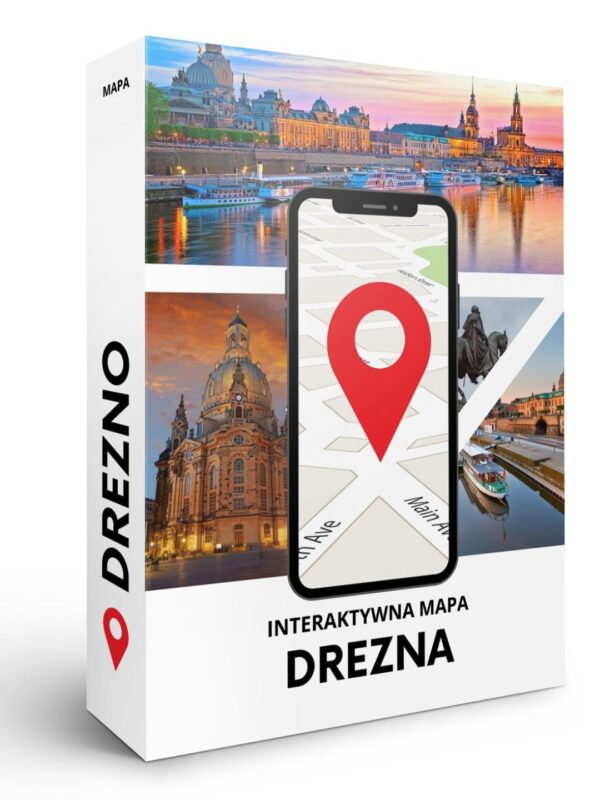 Drezno - mapa atrakcji
