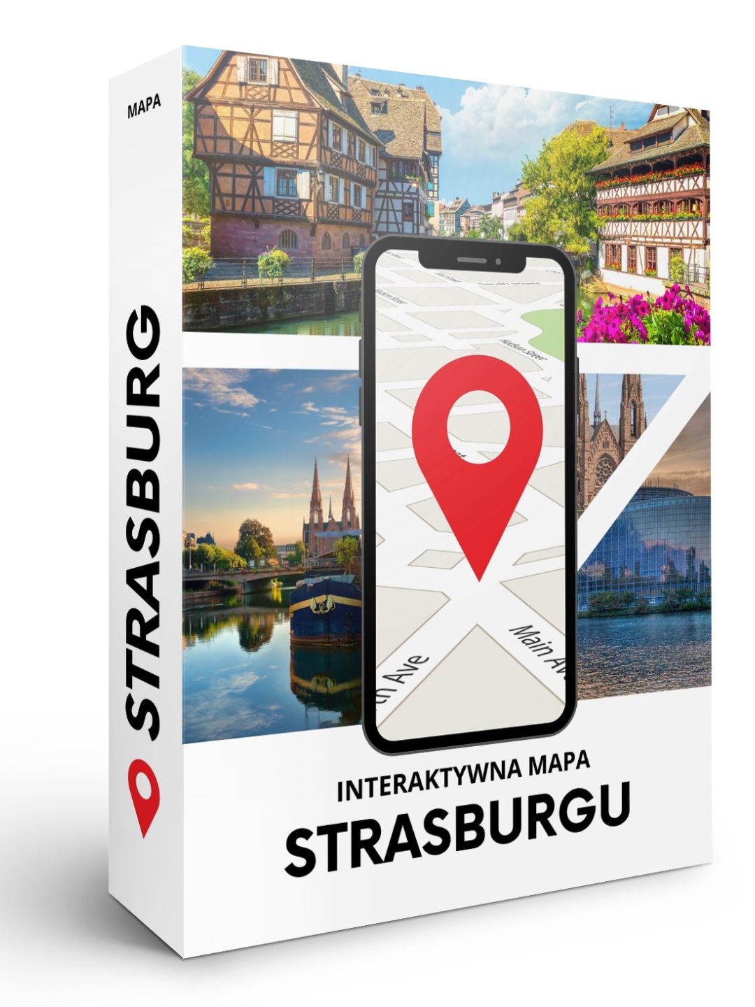 Strasburg - Interaktywna Mapa Atrakcji